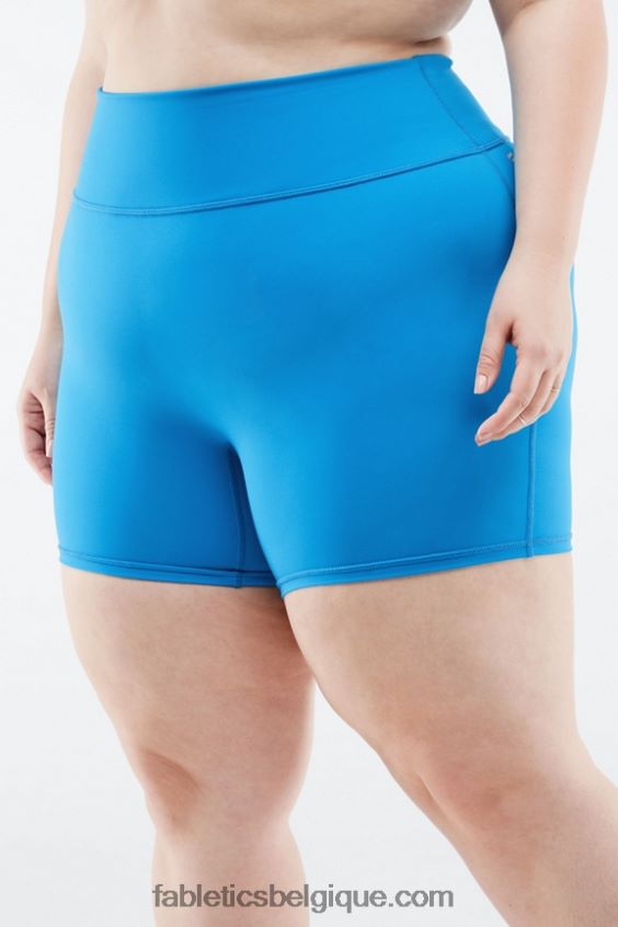 n\'importe où motion365 short taille haute 6\'\' femmes Fabletics 404P0T474 logo noir/blanc classique