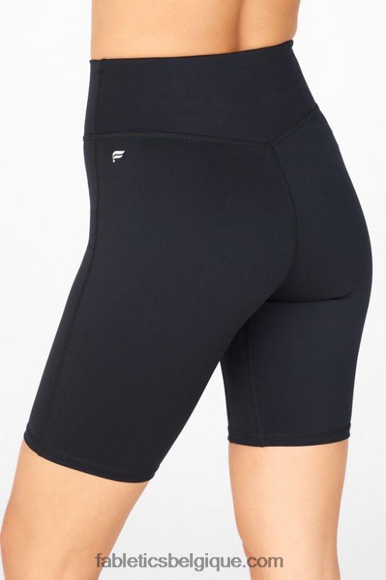 n'importe où motion365 short taille haute 9'' femmes Fabletics 404P0T589 pomme noire/aigre