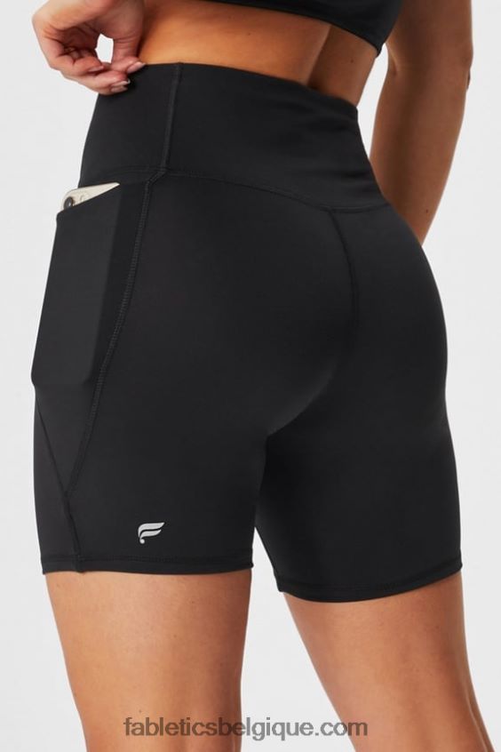 oasis pureluxe hw crossover 6\'\' court femmes Fabletics 404P0T312 soleil d\'après-midi/évasion rose/graphique