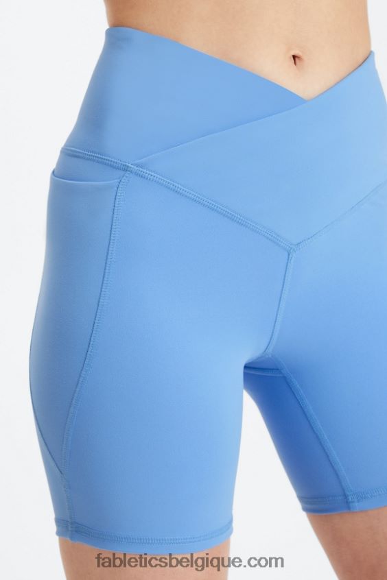 oasis pureluxe hw crossover 6\'\' court femmes Fabletics 404P0T313 évasion extrême royal/rose/graphique