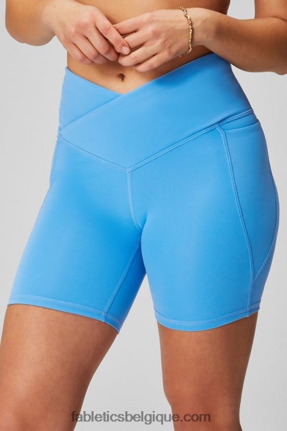 oasis pureluxe hw crossover 6'' court femmes Fabletics 404P0T315 guépard noir/ondé