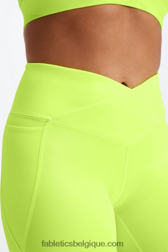oasis pureluxe hw crossover 6\'\' court femmes Fabletics 404P0T316 souci/nouvelle vague florale