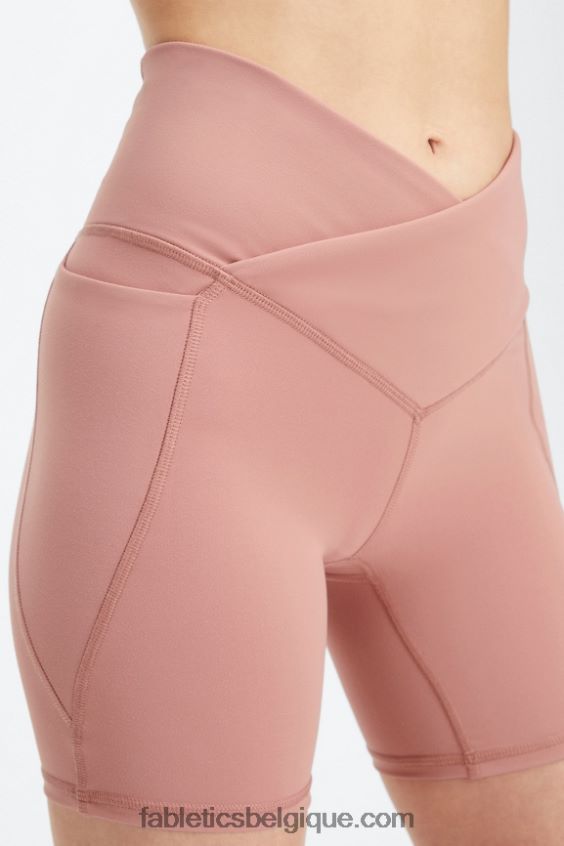 oasis pureluxe hw crossover 6\'\' court femmes Fabletics 404P0T318 impression/côte du golfe