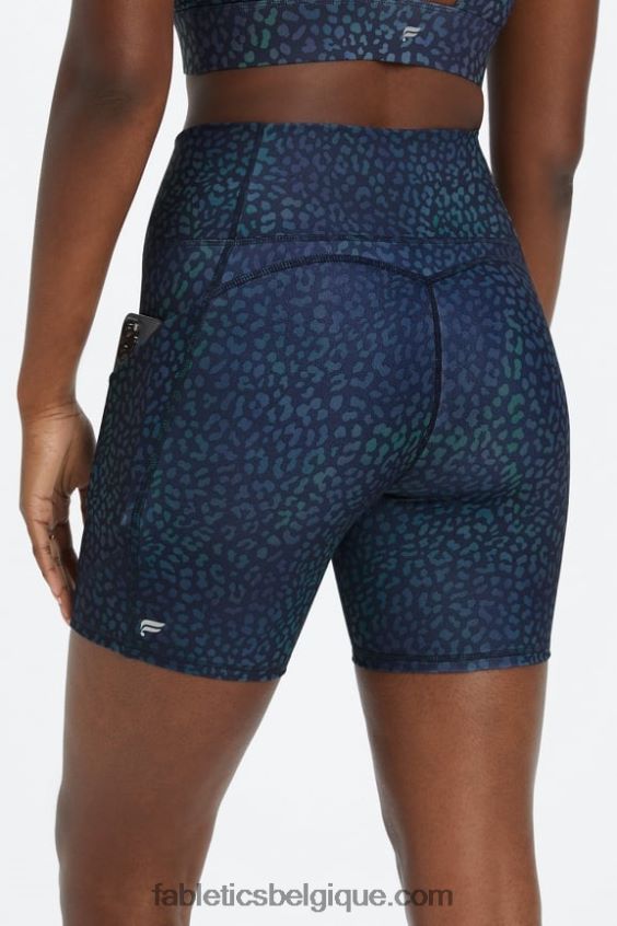 oasis pureluxe short taille haute 6'' 11 femmes Fabletics 404P0T291 safari/poire