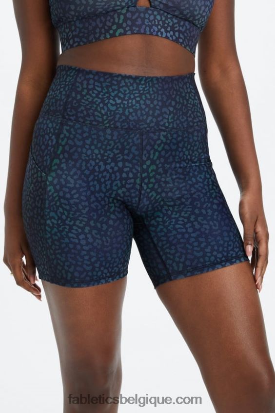 oasis pureluxe short taille haute 6\'\' 11 femmes Fabletics 404P0T291 safari/poire