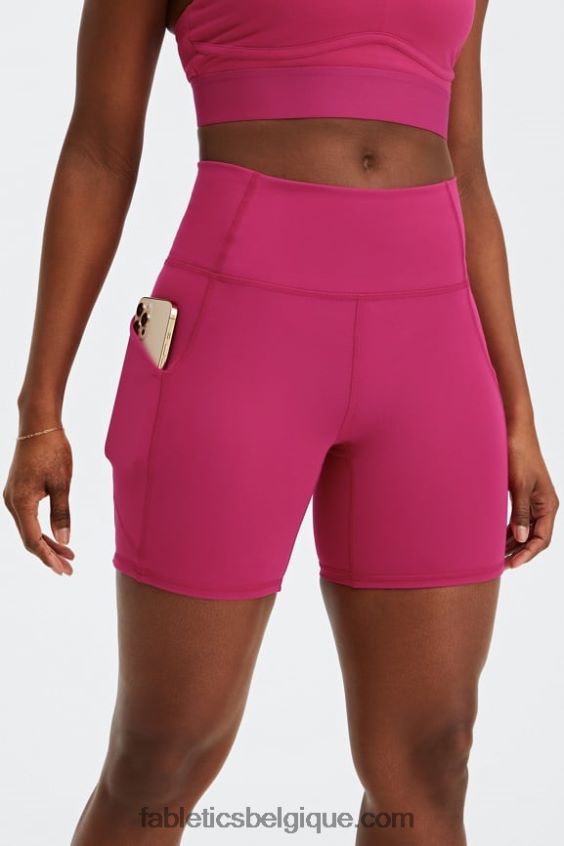 oasis pureluxe short taille haute 6\'\' 14 femmes Fabletics 404P0T305 thym/menthe fraîche