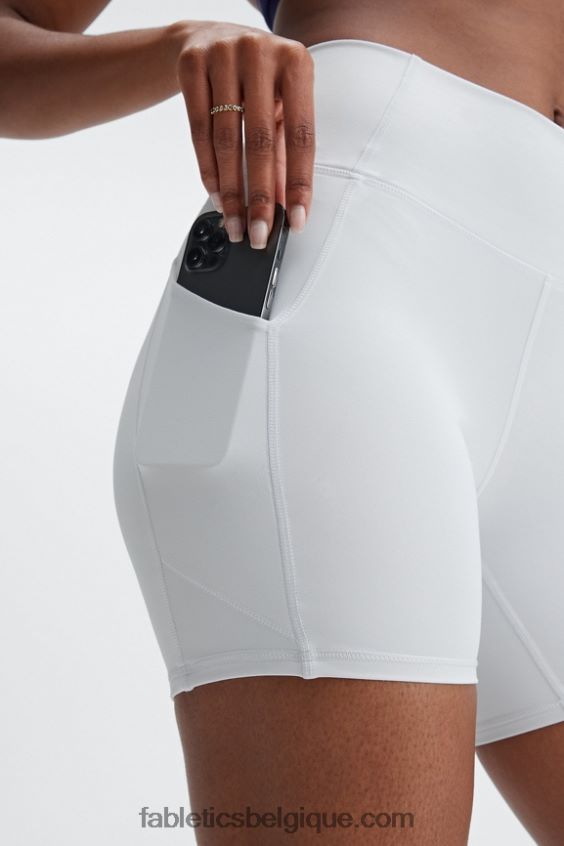 oasis pureluxe short taille haute 6\'\' 14 femmes Fabletics 404P0T308 enfumé