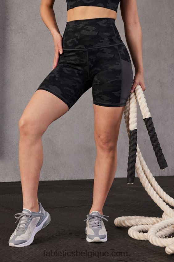 on-the-go powerhold taille haute 6\'\' court 6 femmes Fabletics 404P0T253 peluche rose/souci