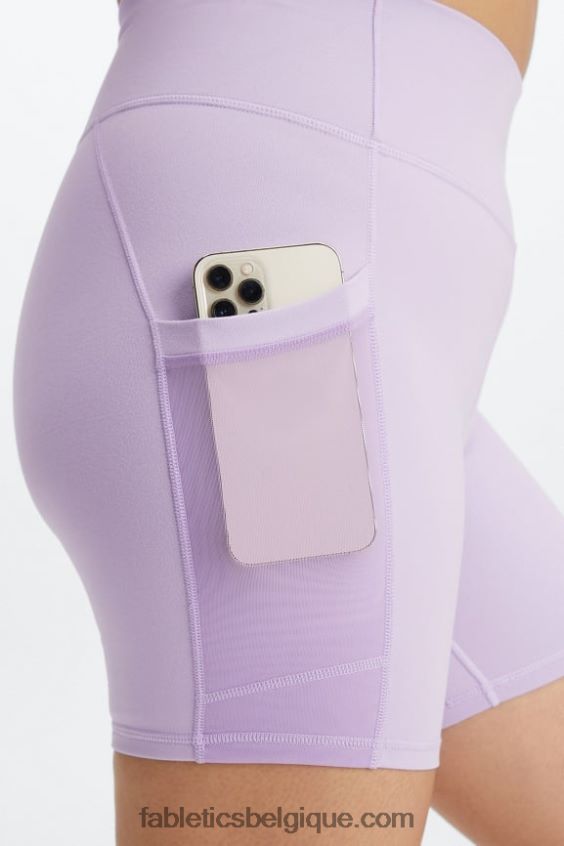 on-the-go powerhold taille haute 6\'\' court 6 femmes Fabletics 404P0T257 froid/or mat