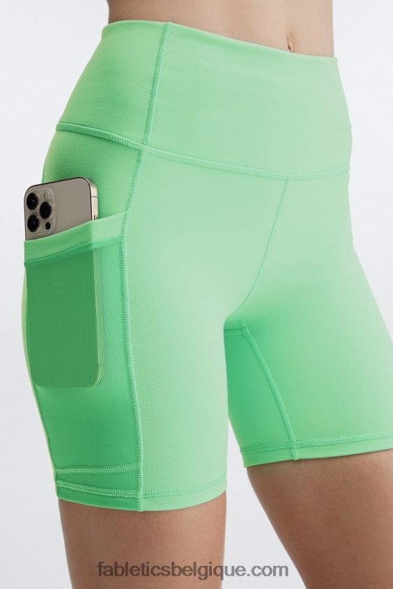 on-the-go powerhold taille haute 6\'\' court 8 femmes Fabletics 404P0T264 fumée/opale