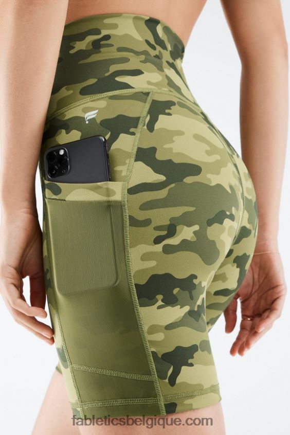 on-the-go powerhold taille haute 6\'\' court 8 femmes Fabletics 404P0T267 nuage d\'orage/ombre toute la journée
