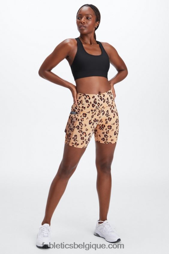 on-the-go powerhold taille haute 6\'\' short 7 femmes Fabletics 404P0T258 gris violet/peu bleu