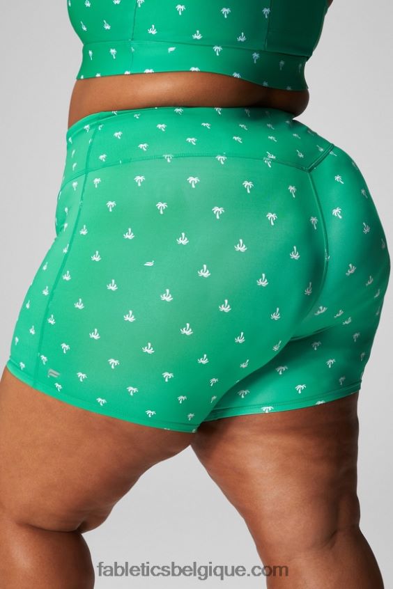 partout motion365+ short taille haute 6\'\' femmes Fabletics 404P0T619 merisier électrique lavé/blanc