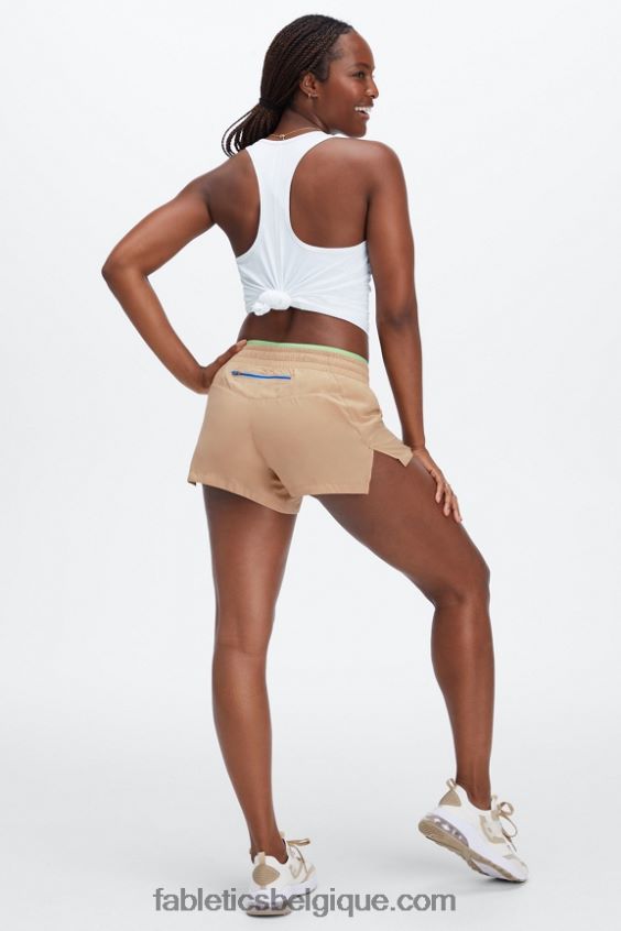 respirant taille mi-haute femmes Fabletics 404P0T271 cèdre/perruche/bleu électrique