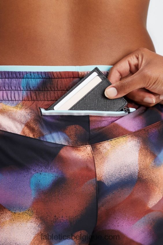 respirant taille mi-haute femmes Fabletics 404P0T275 fusion/onde de cristal/argent réfléchissant