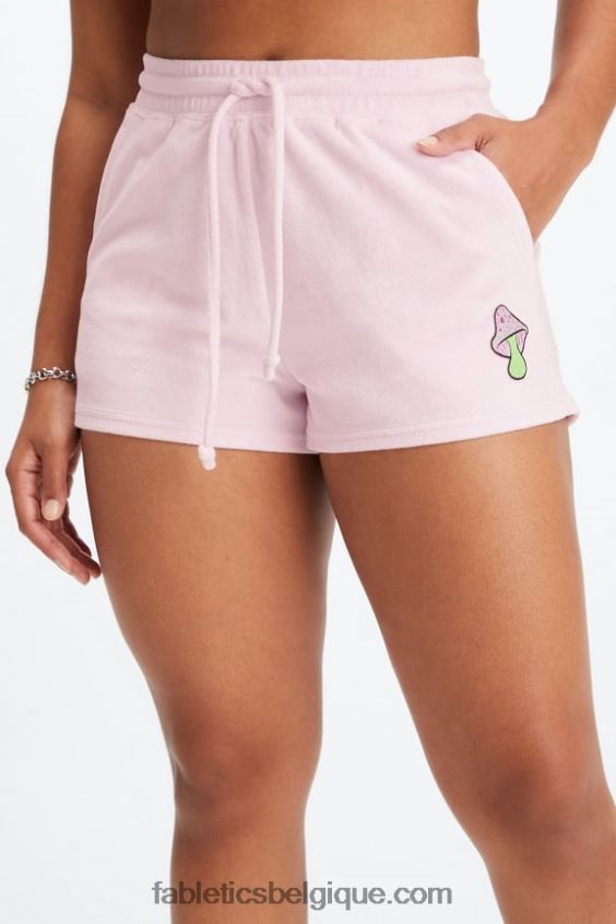 serviette éponge champignon courte femmes Fabletics 404P0T501 camouflage sauvage/gaia