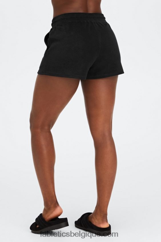 serviette éponge cordon court femmes Fabletics 404P0T505 nuage de pluie/gris arctique