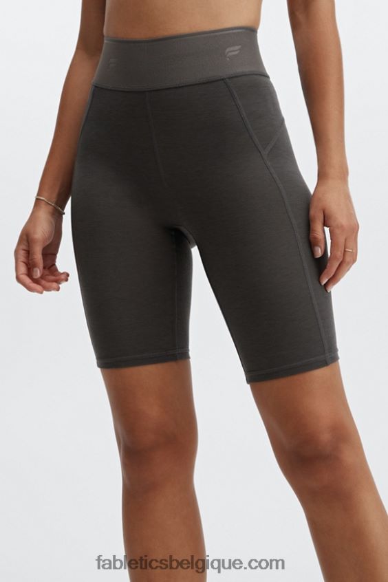 short cycliste en laine taille ultra haute 6\" femmes Fabletics 404P0T384 cobalt profond/aloès