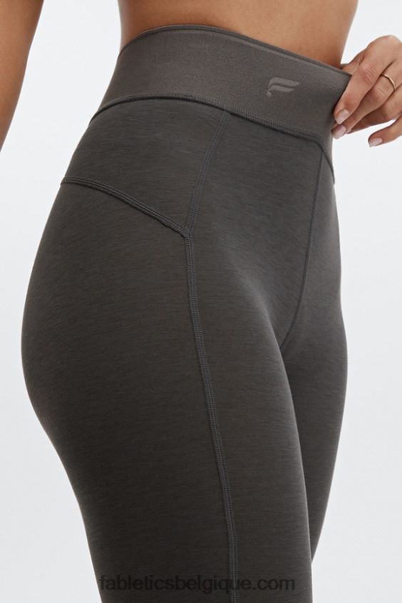 short cycliste en laine taille ultra haute 6\" femmes Fabletics 404P0T384 cobalt profond/aloès
