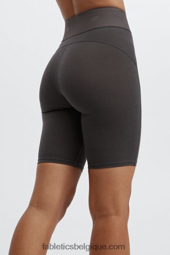 short cycliste en laine taille ultra haute 6\" femmes Fabletics 404P0T384 cobalt profond/aloès