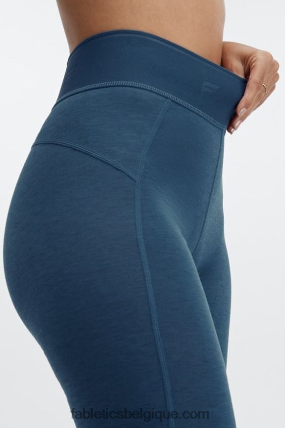 short cycliste en laine taille ultra haute 6\" femmes Fabletics 404P0T385 pinceau camo/séquoia