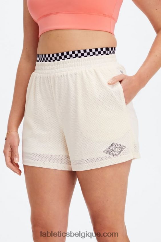 short de basket à trois points femmes Fabletics 404P0T491 liberté florale/teaberry