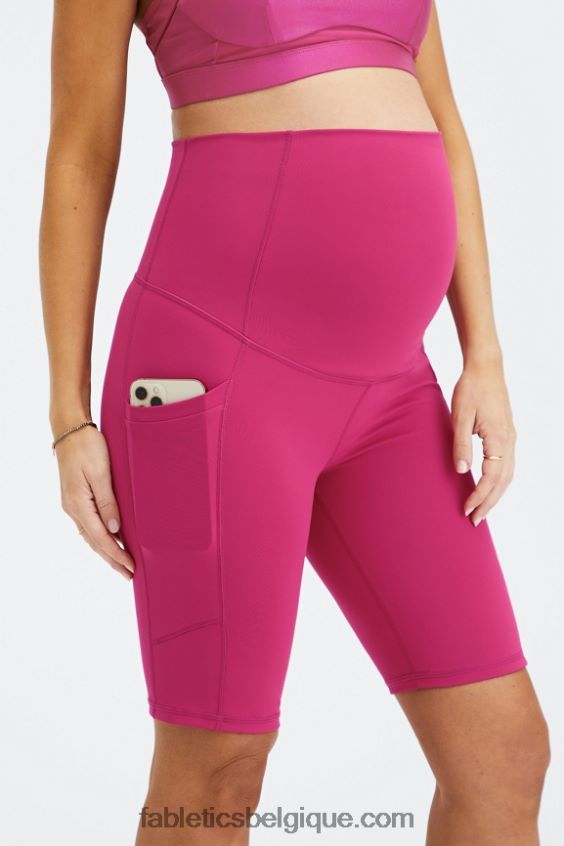 short de maternité taille haute pureluxe 9\'\' femmes Fabletics 404P0T510 sorbet/baja