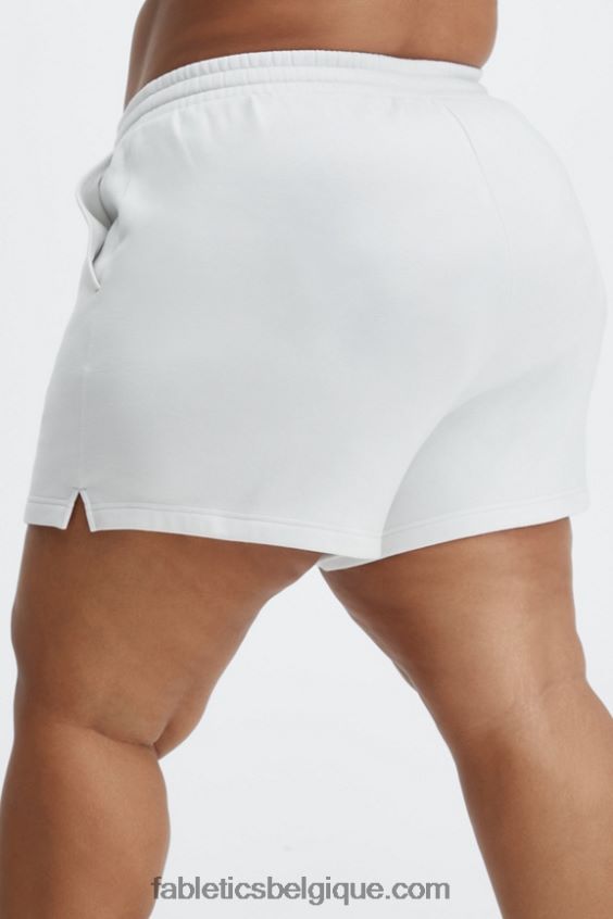 short de survêtement incontournable femmes Fabletics 404P0T427 soleil de l\'après-midi/crème au beurre rose