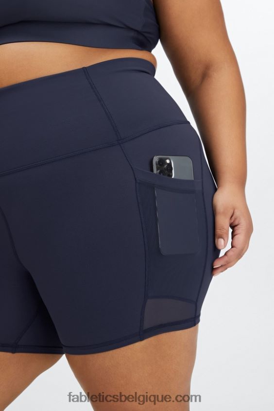 short de tennis universel on-the-go ultra hw 6\'\' femmes Fabletics 404P0T487 noir kaléidoscopique/noir