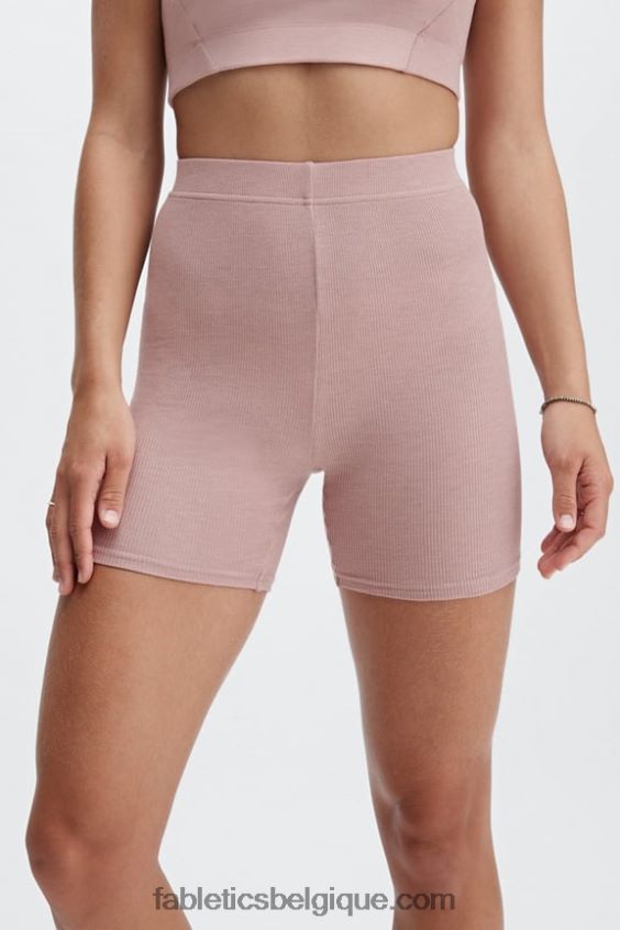 short slim en maille restaurée femmes Fabletics 404P0T403 meyer/chemin du ciel