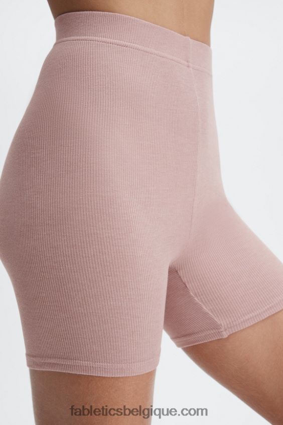 short slim en maille restaurée femmes Fabletics 404P0T403 meyer/chemin du ciel