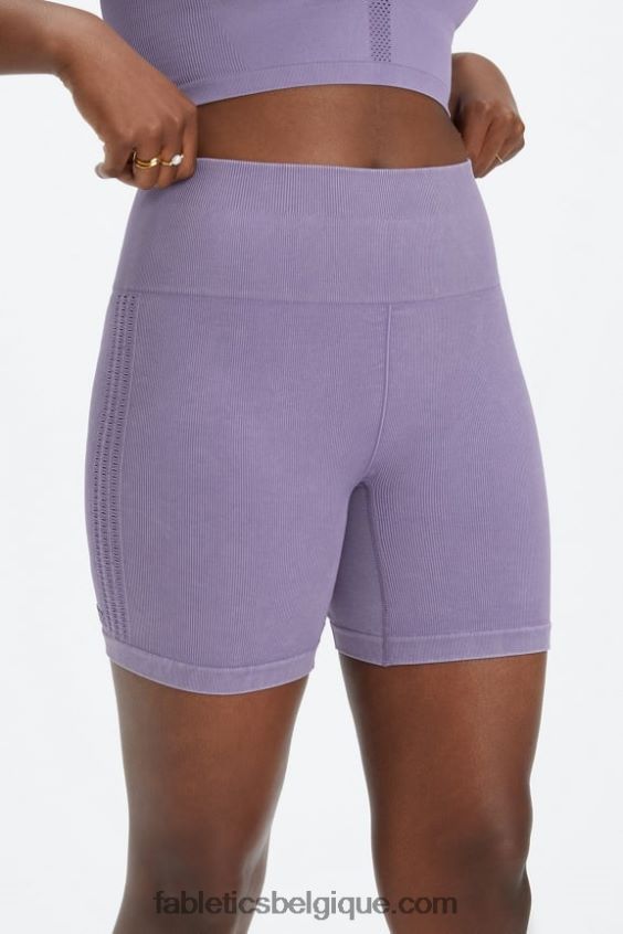 short taille haute 6\'\' sans couture sync femmes Fabletics 404P0T351 foil furtif/blanc