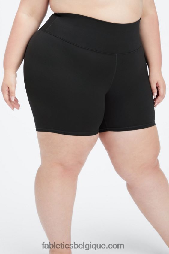 short taille haute boost powerhold 6\'\' femmes Fabletics 404P0T422 crème noire/citron