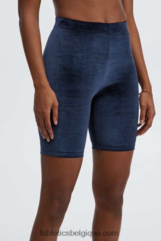 short taille haute en velours 9 femmes Fabletics 404P0T528 moka irisé/dune de sable