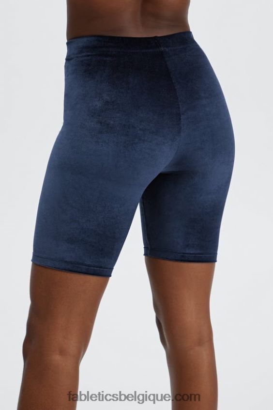 short taille haute en velours 9 femmes Fabletics 404P0T528 moka irisé/dune de sable