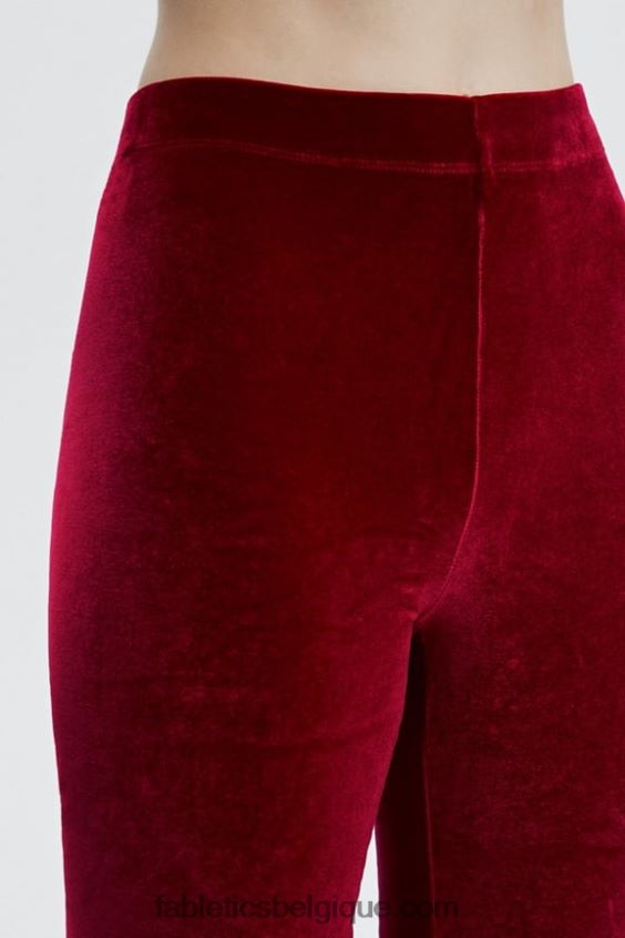 short taille haute en velours 9 femmes Fabletics 404P0T530 noisette/safari