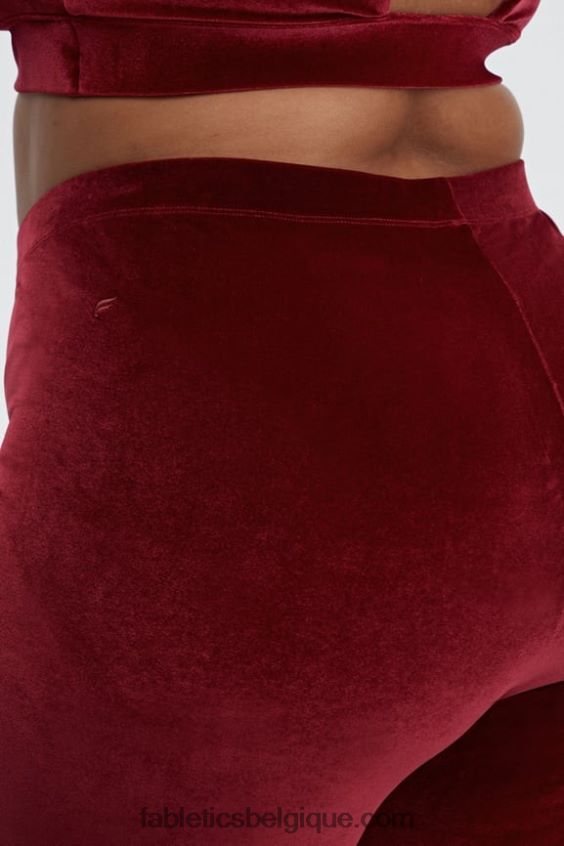 short taille haute en velours 9 femmes Fabletics 404P0T531 marine/marine