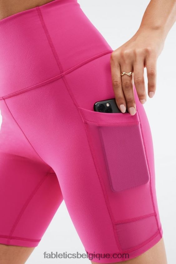short taille ultra haute 7\" on-the-go femmes Fabletics 404P0T552 misty lilas/violet brouillard
