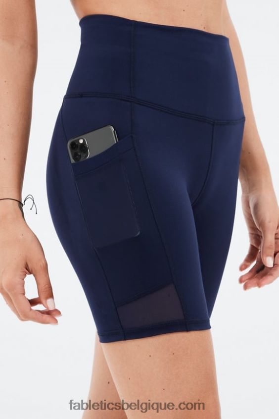 short taille ultra haute 7\" on-the-go femmes Fabletics 404P0T554 avoine