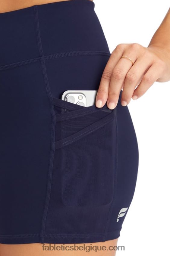 short trinity motion365 taille mi-haute 5\'\' femmes Fabletics 404P0T361 éclat nuage d\'orage/chaux sucrée