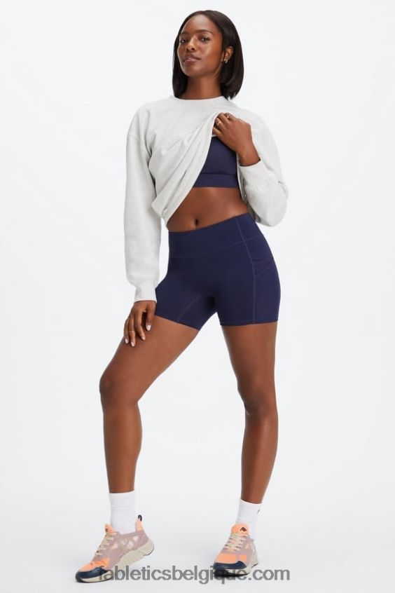 short trinity motion365 taille mi-haute 5\'\' femmes Fabletics 404P0T361 éclat nuage d\'orage/chaux sucrée