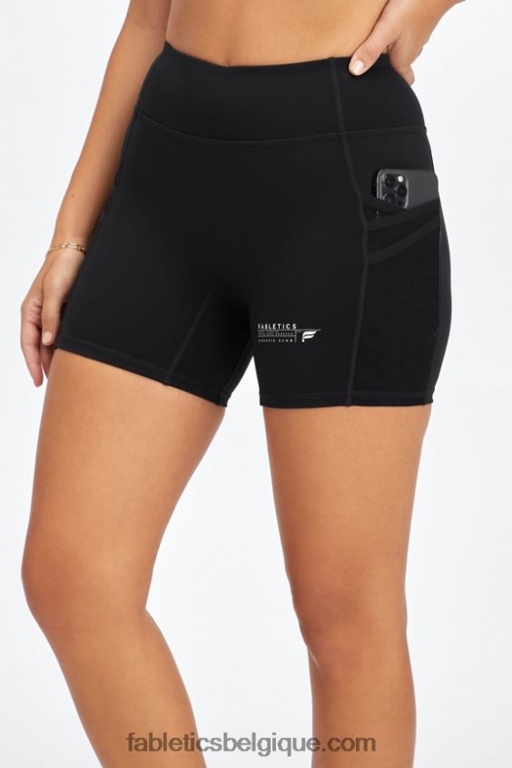 short trinity motion365 taille mi-haute 5\'\' femmes Fabletics 404P0T362 club noir/athlétique
