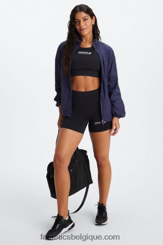 short trinity motion365 taille mi-haute 5\'\' femmes Fabletics 404P0T362 club noir/athlétique
