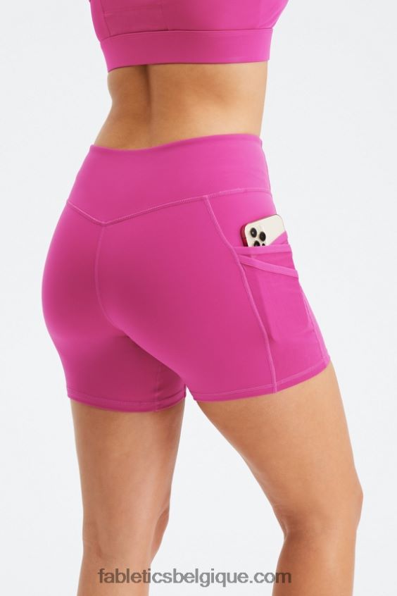 short trinity motion365 taille mi-haute 5\'\' femmes Fabletics 404P0T365 chaux sucrée/hyper gazon