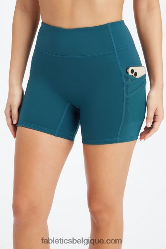 short trinity motion365 taille mi-haute 5'' femmes Fabletics 404P0T366 chaux sucrée/hyper gazon