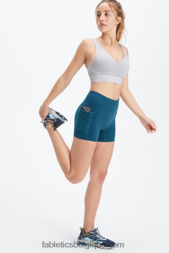 short trinity motion365 taille mi-haute 5\'\' femmes Fabletics 404P0T366 chaux sucrée/hyper gazon