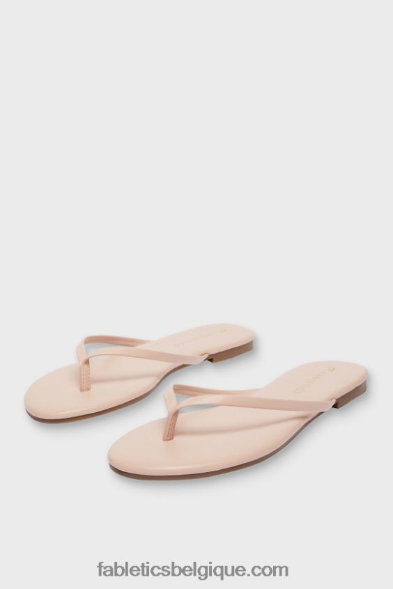 sandale à enfiler femmes Fabletics 404P0T2932 rougir