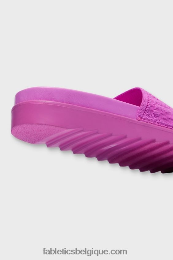 sandale à glissière femmes Fabletics 404P0T2930 maille active recyclée évasion rose