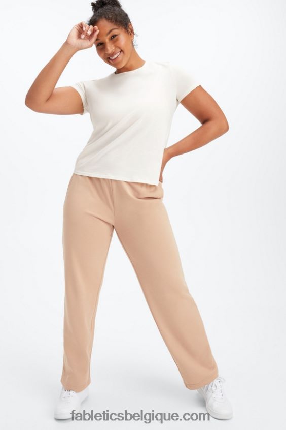 T-shirt en jersey 100 % coton femmes Fabletics 404P0T1996 aigrette