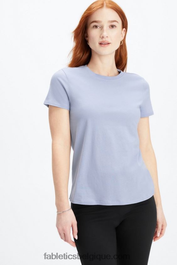 T-shirt en jersey 100 % coton femmes Fabletics 404P0T1999 bois de coin
